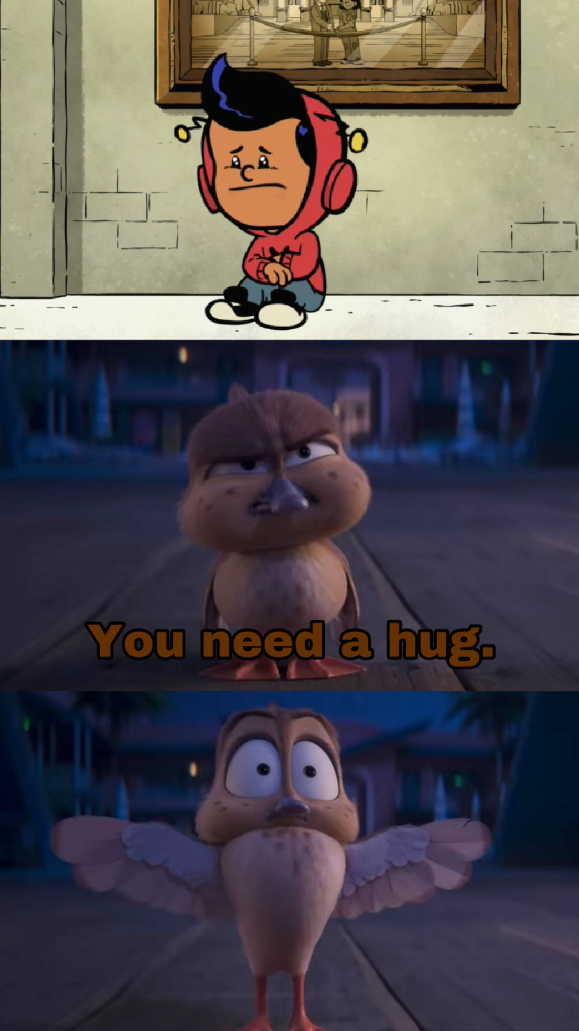 Xavier Riddles Poop Deviantart Gwen Thinks Xavier Riddle Needs a Hug by everestfan10 on DeviantArt