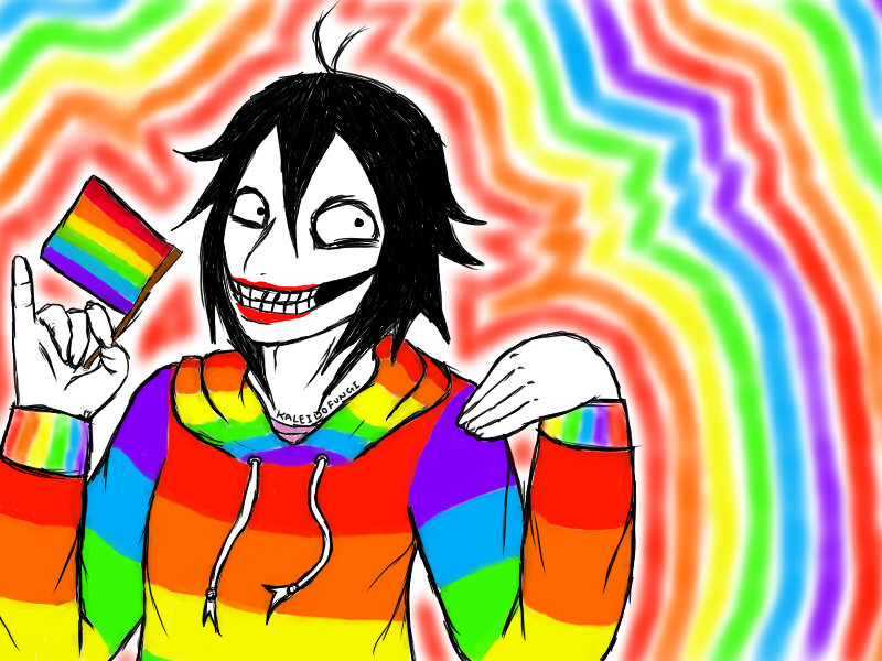 Jeff the Rainbow-Clad Killer