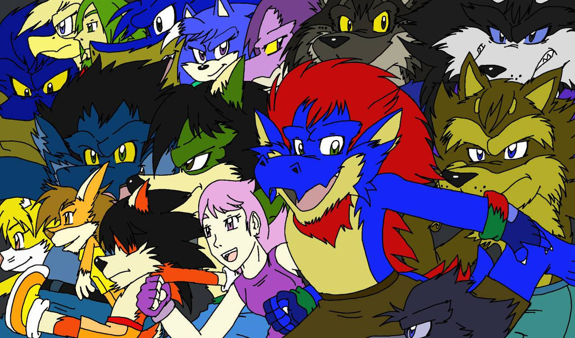 Deviantart 360 Birthday art of the main characters by Terrix360 on DeviantArt