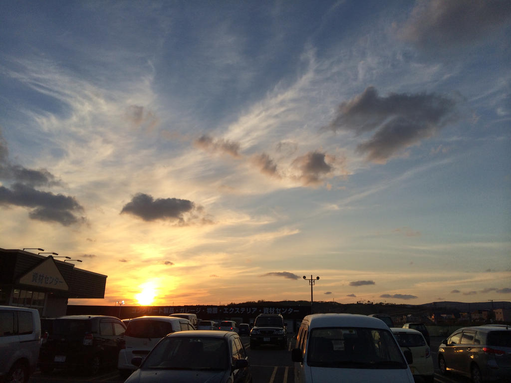 Dusk of Wakkanai