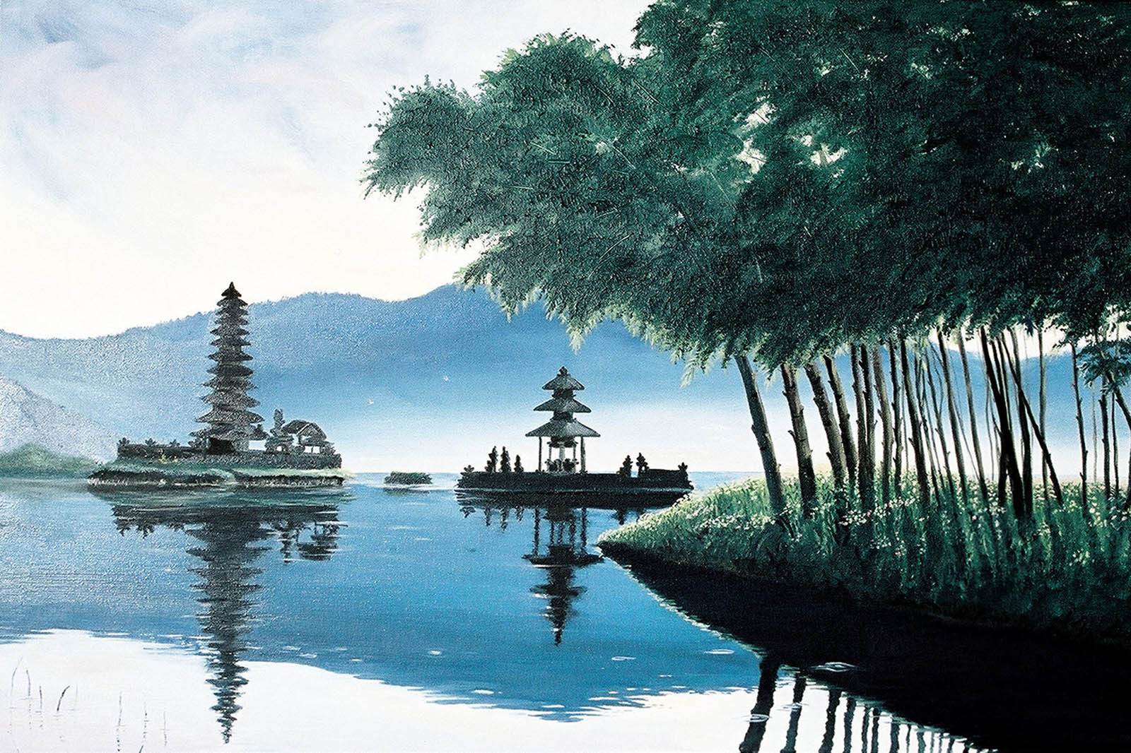 Temples In the Islands of Bali by Laura Valentine