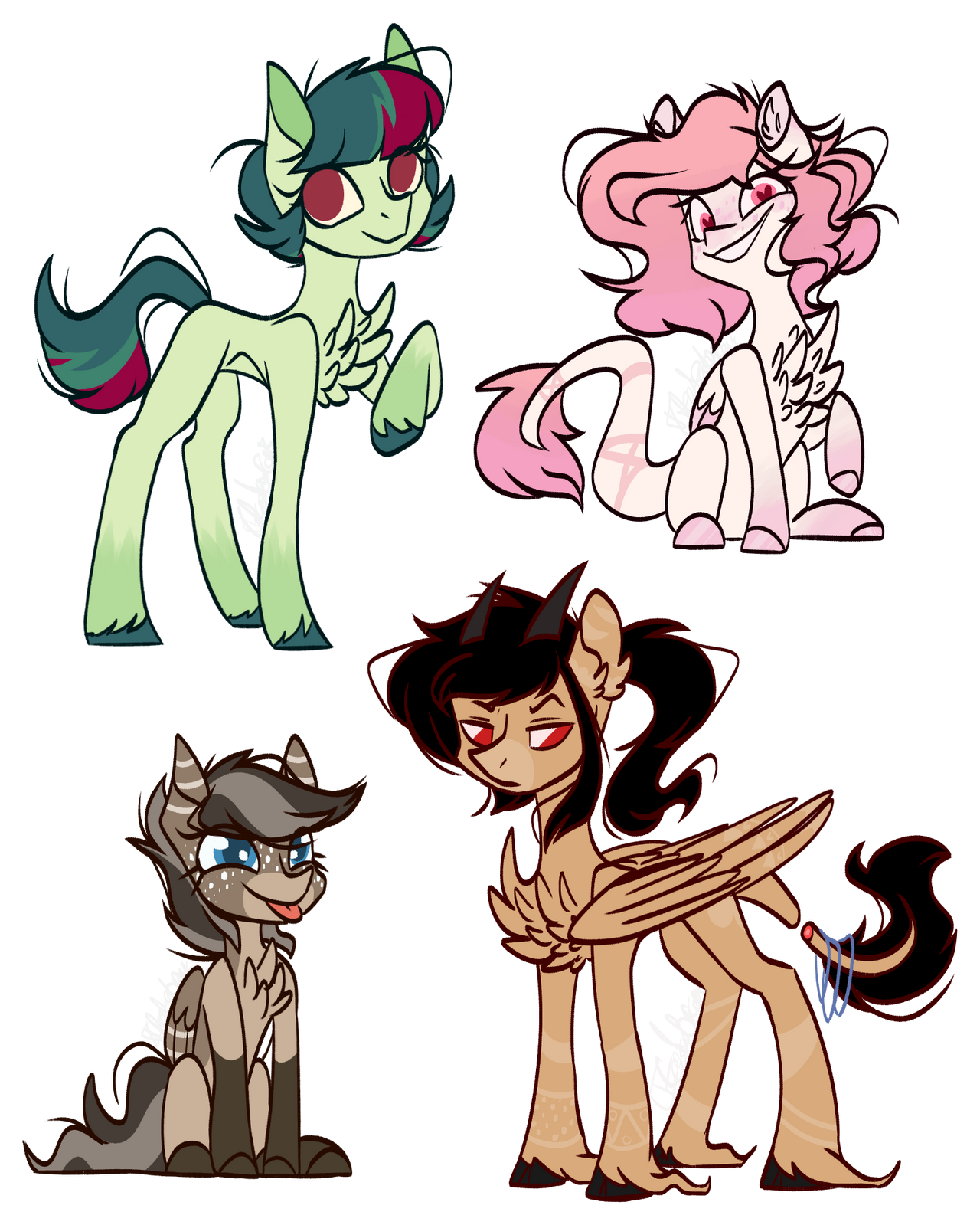 |MLP|RQ|Ponies by KorpseGraveyard on DeviantArt
