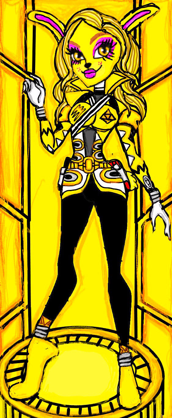 Power Rangers Yellow Ranger Monster High by animeLord200 on DeviantArt