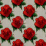 Cross stitch flowers repeatable pattern