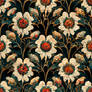 ornate floral repeatable pattern