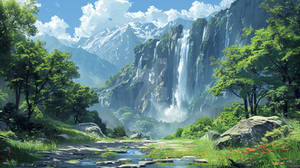 waterfall