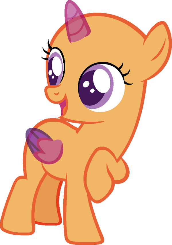 MLP Filly Base #3 by Luckydog416 on DeviantArt