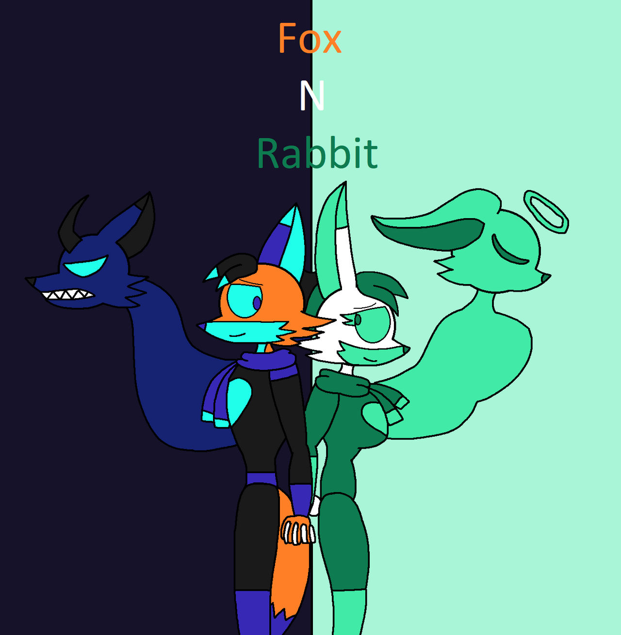 Fox Part Rabit Fox N Rabbit by patrickmoua2004 on DeviantArt