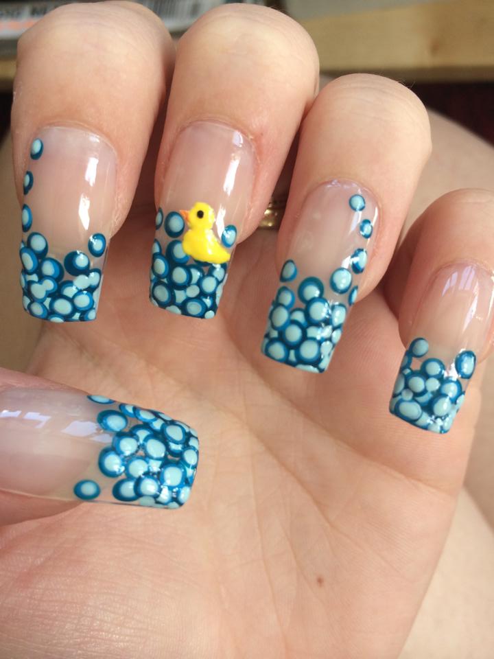 Rubber Ducky Nails!!