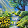 Spring Waterfall