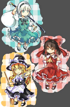 [Blue Alice] Touhou Chibi