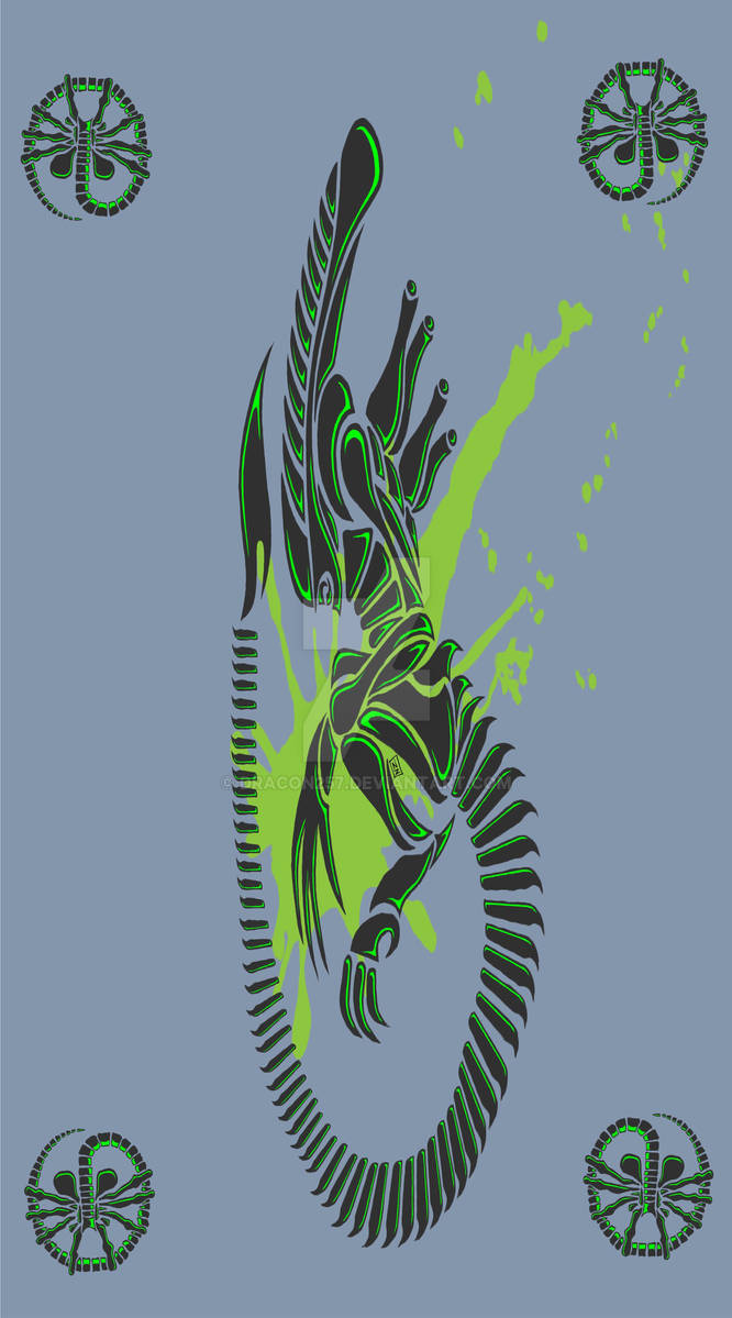 Tribal Alien by dracon257 on DeviantArt
