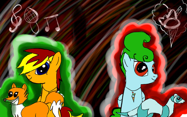 FireBlaze and IceCreamFluff!