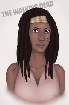 THE WALKING DEAD -  Michonne Fanart