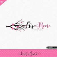 Cherry Blossom Tree Logo Design