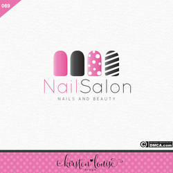 Nail Art Logo Design