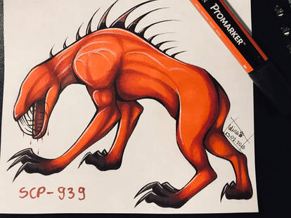 Scp-939 are just dogs who give you amnesia some artist - Illustrations ART  street