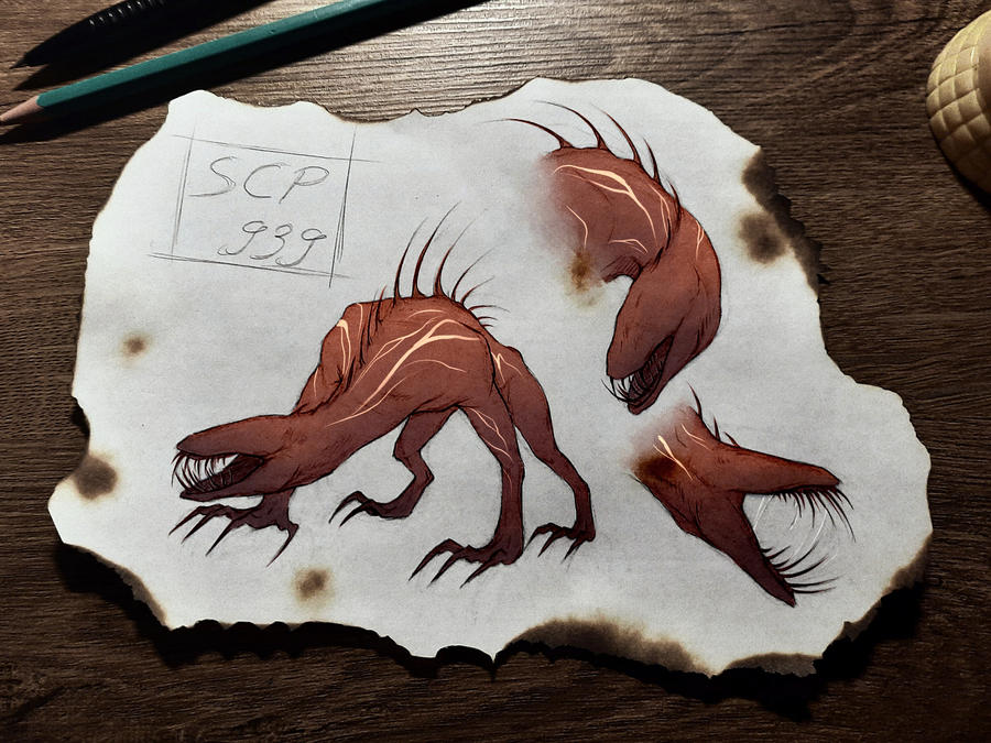 Scp 939 Sketches By Idiza194 On DeviantArt scp-939-sketches-by-idiza194-on-deviantart