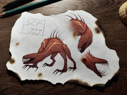 SCP-939: With Many Voices by BlueWolfArtista on DeviantArt