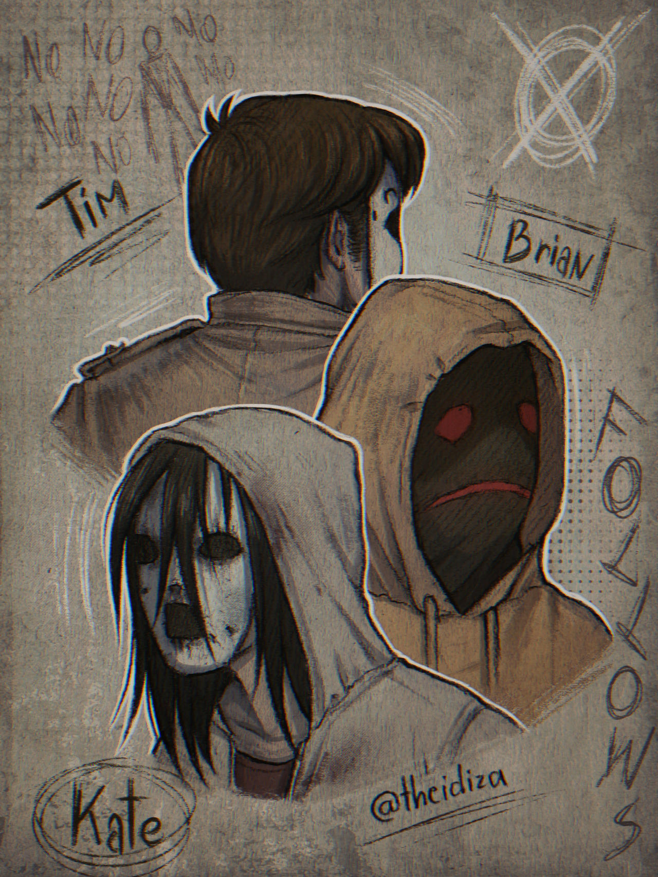 Tim, Brian and Kate by Idiza194 on DeviantArt