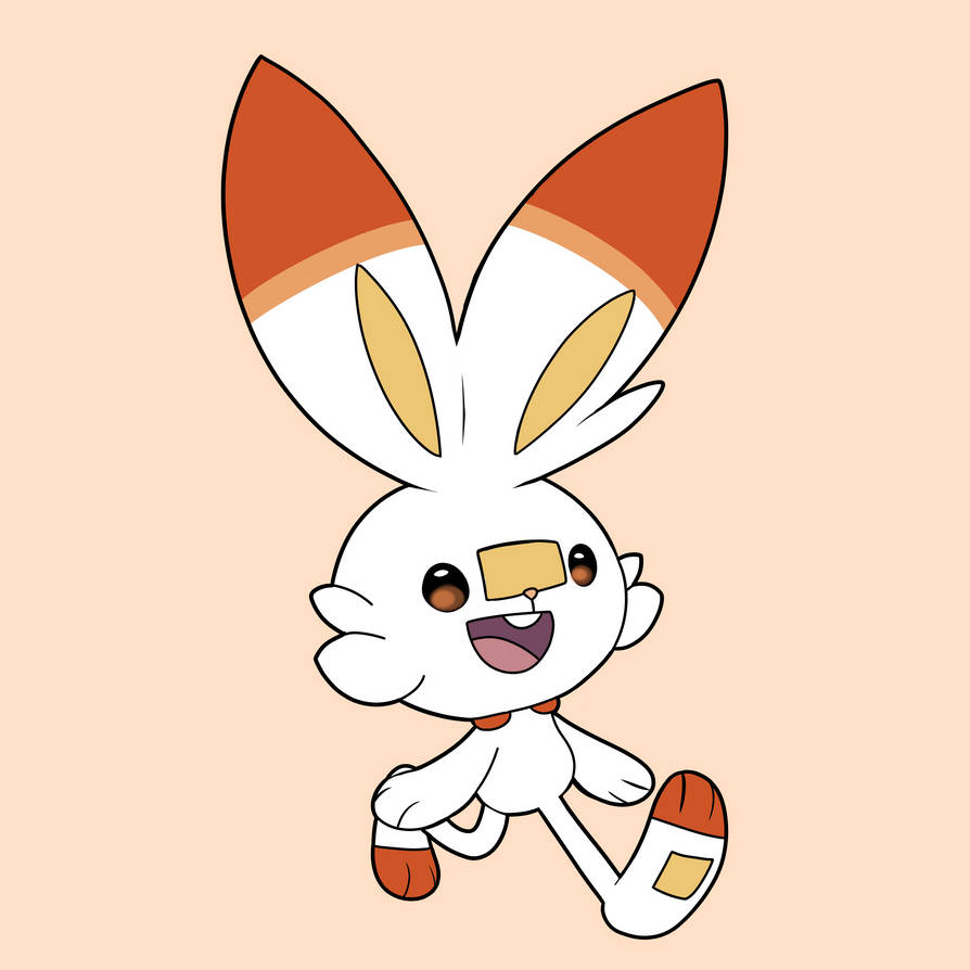 Scorbunny on the move by joshua4784 on DeviantArt