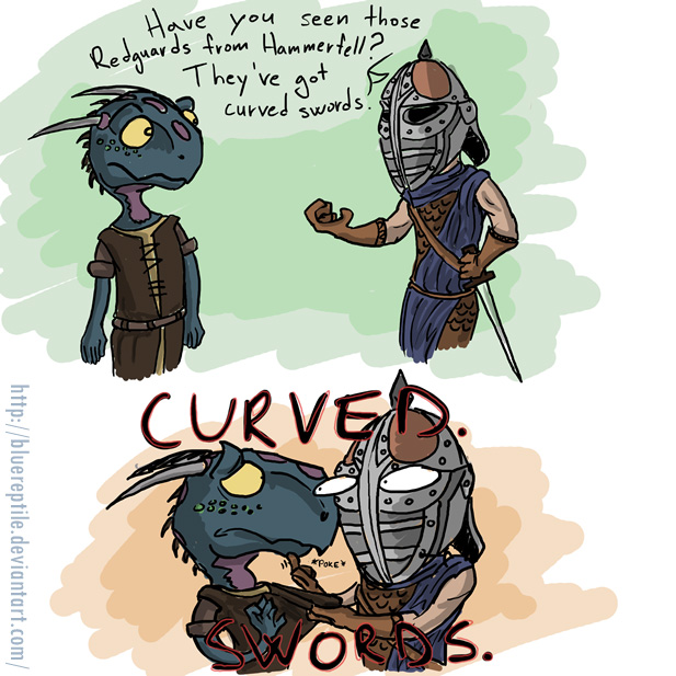 TES: Curved Swords