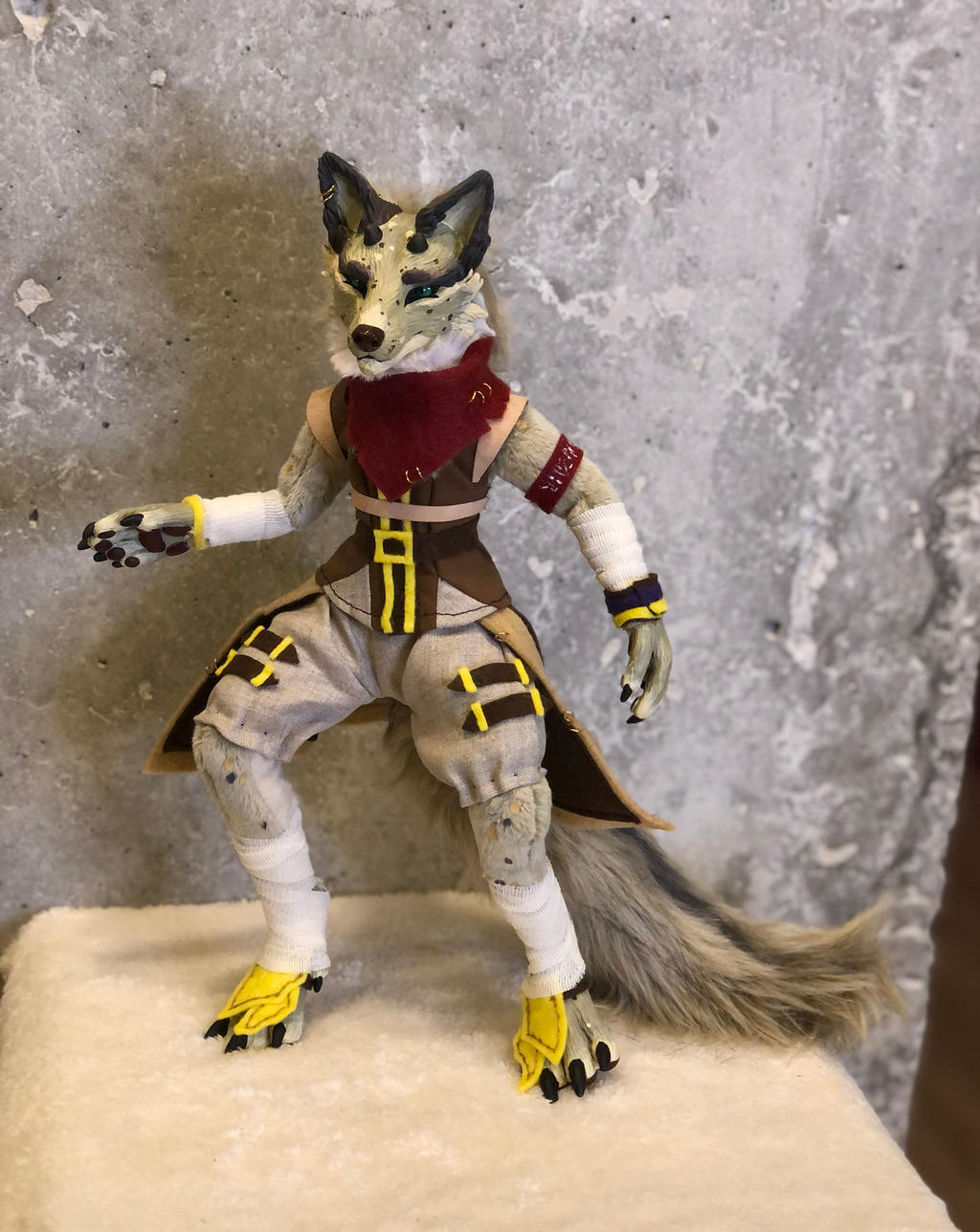 SCP - 682 Poseable Art Doll (SOLD) by Neutron-Quasar on DeviantArt