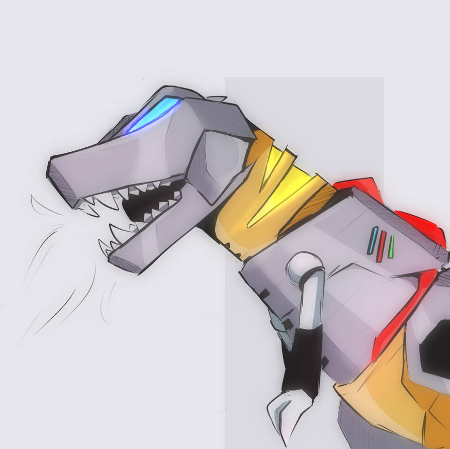 Grimlock Deviantart *Earthspark Grimlock by GrinnlockArt on DeviantArt