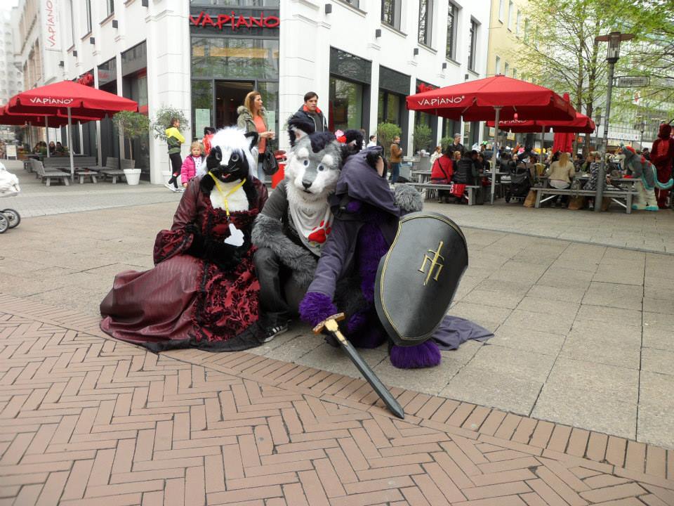 5.4.2014 Fursuitwalk Hannover Germany 3