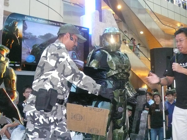 MASTER CHIEF TAKES A TICKET