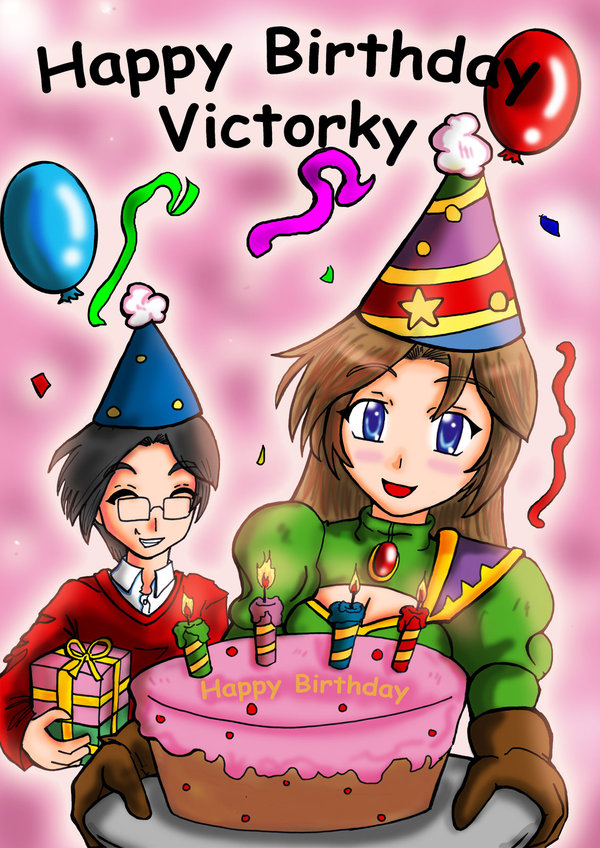 Happy Birthday Victortky Miaka By Victortky On Deviantart