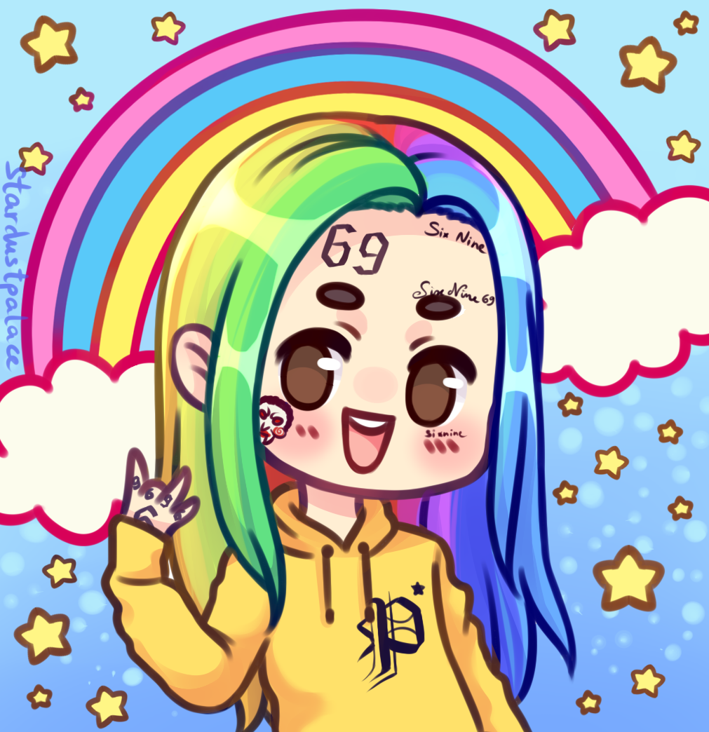 6ix9ine аниме