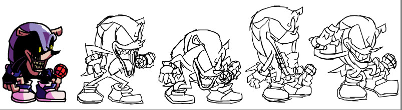 Fnf vs sonic.exe 3.0 leak soul tails sprites by ARandoFNFPerson on  DeviantArt