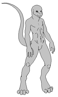 male anthro lizard base clean