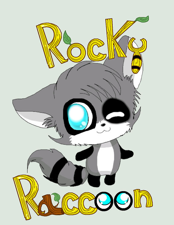 Rocky Rakoon Poster Deviantart Rocky the raccoon by CelestialGalaxies on DeviantArt