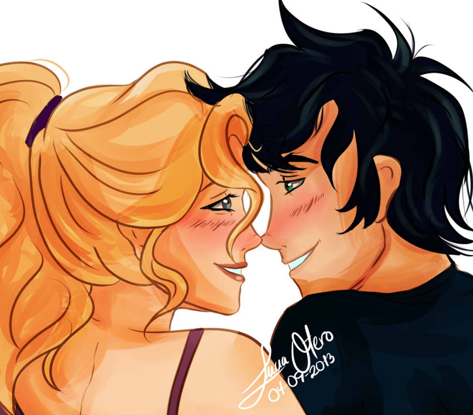 Percabeth 04-Sep-2013 (edited) by Luciand29 on DeviantArt.