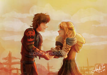 Hiccup and Astrid fixed