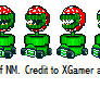 Piranha Plant Sprites SMK