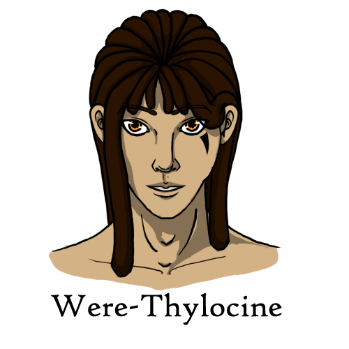 Were-Thylocine Portrait