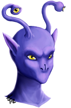 Portrait of an Andalite