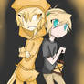 Pewds and Stephano