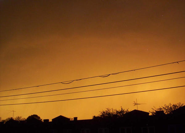 Sunset Before a Thunderstorm