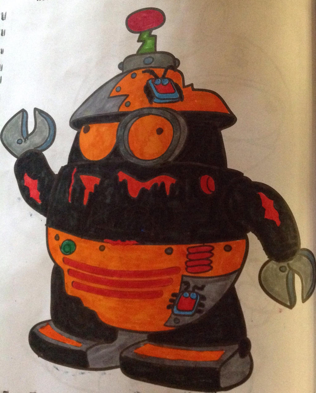 Random Robot Guy by Beyond-These-Walls on DeviantArt