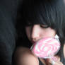 Pink lollypop