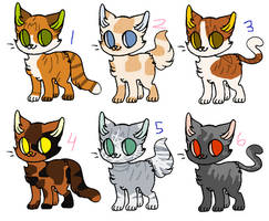 Revealed mystery adoptables!