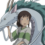 Chihiro and Haku no BG