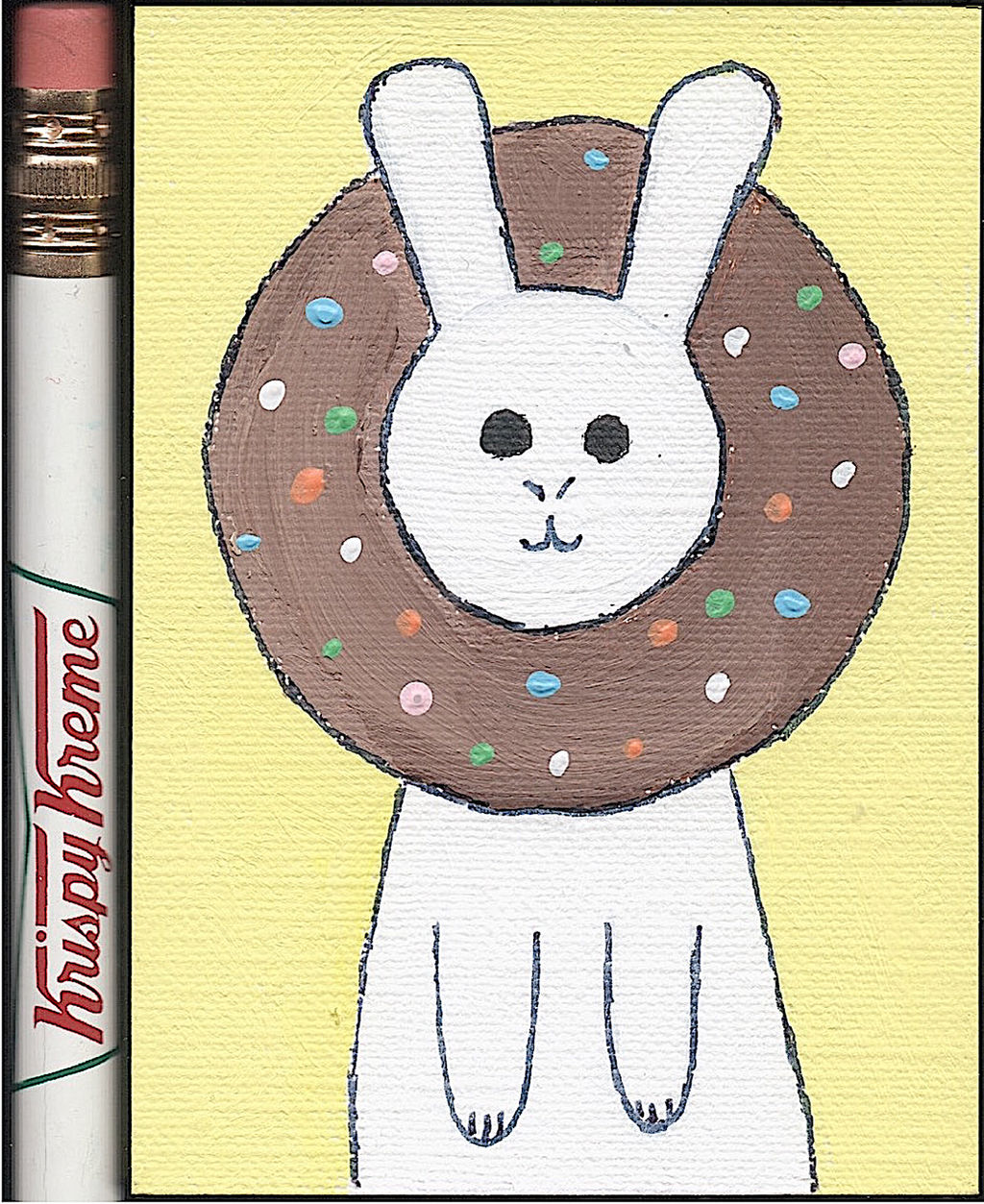 Blocks Rabbit Donut Rabbit Wearing Donut by Cottage of Colors by MartenFerret on DeviantArt
