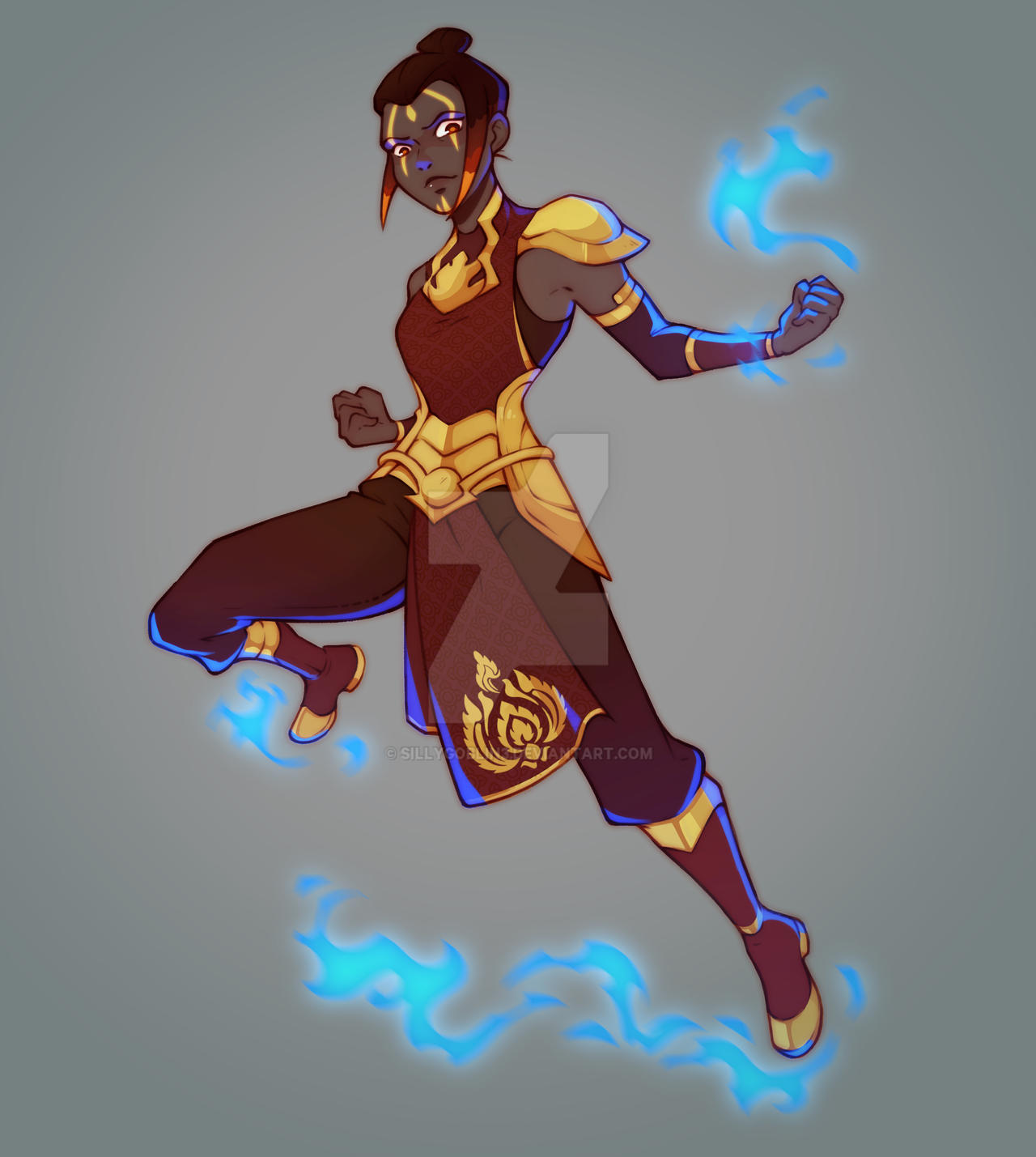 Azula dnd - Fire Genasi - commission by SillyGoblin3 on DeviantArt