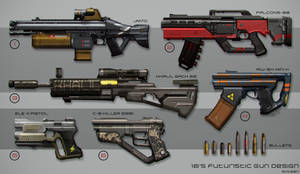 Sci-fi Gun Design
