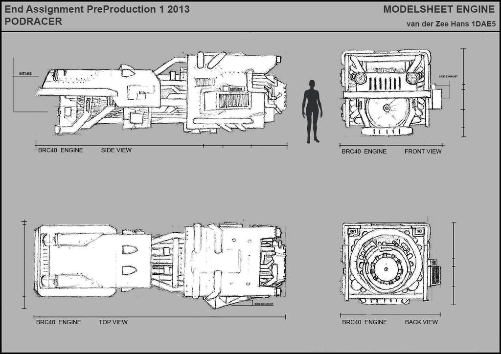 Podracer Modelsheet Engine by EliteRocketbear on DeviantArt